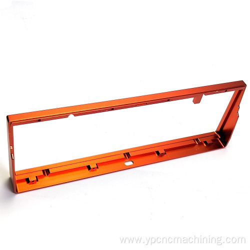 CNC OEM machined metal aluminum parts chassis